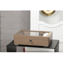 Скринька для зберігання годинників Salvadore WB/3420/8.TAN 320х245х87 мм Бежевий Городок