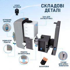 Сенсорний диспенсер (дозатор) SBT group для пінного мила, безконтактний 1л Чернигов
