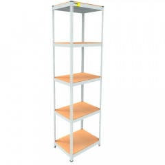 Металевий стелаж Emby Light Series 2400х600x450 мм 5 полиць ДСП до 100 кг Київ