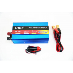 Автомобільний інвертор UKC AC/DC 12v 400W чистий синус (1762662708) Одесса