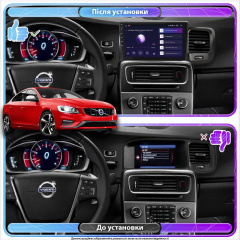 Штатна магнітола 9 Lesko для Volvo S60 II Рестайлінг 2013-2018 2/32Gb Днепр