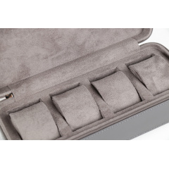 Кейс для годинників Salvadore 4W-FH-GGF-SPU 25х10х8 см Сірий Васильевка