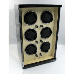 Шкатулка Salvadore для підзаводу 6 годинників SL/3060-BRW 6X6 Коричневий Боярка