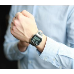 Наручний годинник чоловічий Skmei Ripple Silver 1335S Сріблястий (1540) Гайсин