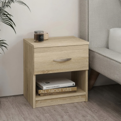 Тумба приліжкова No Brand Tilda 386x295x410 мм Дуб Сонома (15162295) Киев
