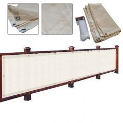 Сітка ширма для балкона No Brand 110 г/м2 90x400 см Молочний (2595581315) Васильевка