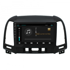 Штатная автомобильная магнитола Lesko 9" Hyundai Santa Fe (2009-2012 гг) 2+32GB 4G Premium Чугуев