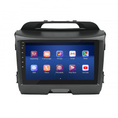 Штатная магнитола Lesko для Kia Sportage III Рестайлинг 2014-2016г. 9" 2/32Gb/ 4G/ Wi-Fi Premium GPS Android Луцьк
