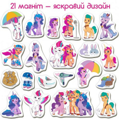 Набор магнитов My Little Pony Друзья Magdum МЕ 5031-22 Львов