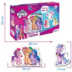 Набор магнитов My Little Pony Друзья Magdum МЕ 5031-22 Львов