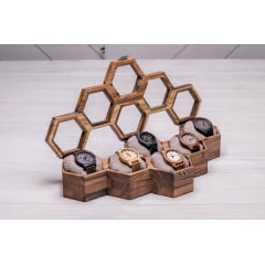 Скринька для наручних годинників ecoWalnut 7.8х43.4х18.8 см Київ