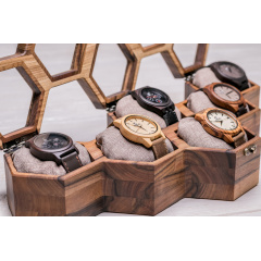 Скринька для наручних годинників ecoWalnut 7.8х43.4х18.8 см Київ