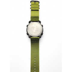 Наручний годинник чоловічий з компасом North Edge Apache Green 5BAR Чорний (2860) Ізюм