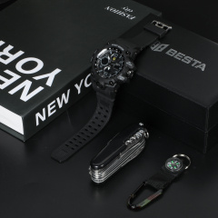 Подарунковий набір BESTA Box Peremoga Set з компасом Чорний (3364) Черкассы