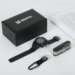 Подарунковий набір BESTA Box Peremoga Set з компасом Чорний (3364) Черкассы