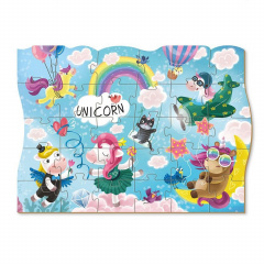 Дитячі пазли "Пригоди єдиноріжків" DoDo Toys 300416 30 ел. Мелитополь