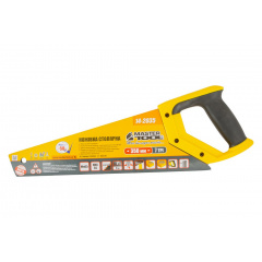 Ножівка столярна MASTERTOOL GM 7TPI MAX CUT 350 мм загартований зуб 3-D заточування поліроване (14-2035) Чернігів