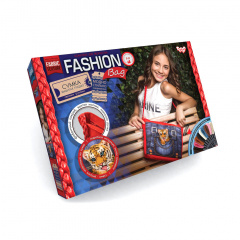 Комплект для творчості "Fashion Bag" Danko Toys FBG-01-03-04-05 вишивка муліне Тигр Косов