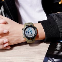 Годинник чоловічий спортивний Skmei 1560 Оливковий Київ