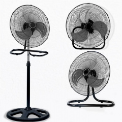 Домашній вентилятор для підлоги WimpeX WX-1807 3в1 Чорний (1850223987) Нікополь