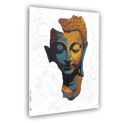 Картина за номерами з алмазною мозаїкою Будда 40*50 см Santi (954677) Бердичів