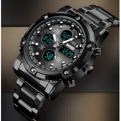 Наручний годинник чоловічий Skmei Molot Limited AllBlack Чорний (2191) Южноукраинск