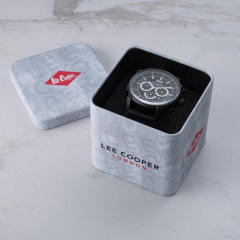Годинник чоловічий водостійкий наручний Lee Cooper Wolf Чорний (2492688305) Рівне