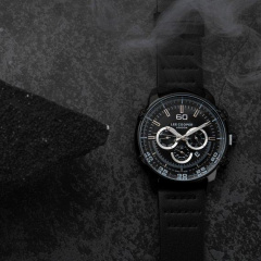 Годинник чоловічий водостійкий наручний Lee Cooper Wolf Чорний (2492688305) Рівне