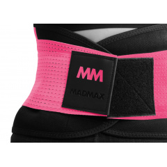Пояс компресійний MadMax MFA-277 Slimming belt Black/neon pink S Миргород