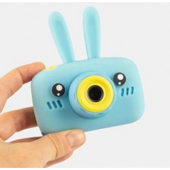 Дитяча цифрова фотокамера Smart Kids Camera фотоапарат 8х4,5х5 см Блакитний (2104618332) Южноукраинск