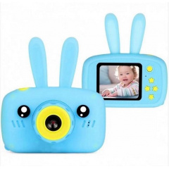 Дитяча цифрова фотокамера Smart Kids Camera фотоапарат 8х4,5х5 см Блакитний (2104618332) Южноукраинск