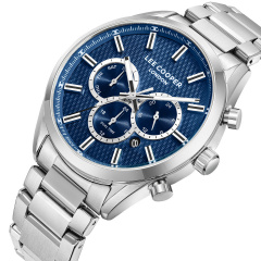 Наручний годинник чоловічий Lee Cooper London Silver Сріблястий (3447) Івано-Франківськ