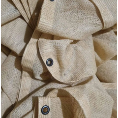 Сітка ширма для балкона No Brand 110 г/м2 90x500 см Молочний (2595581316) Цумань