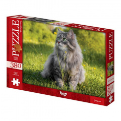 Пазли класичні "Сірий кіт" Danko Toys C380-06-03 380 елементів Полтава