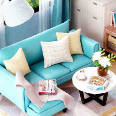 Ляльковий будинок конструктор DIY Cute Room H-018 Living Room Румбокс Киев
