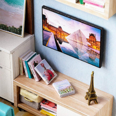 Ляльковий будинок конструктор DIY Cute Room H-018 Living Room Румбокс Киев