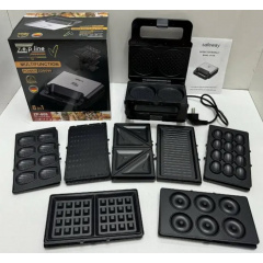 Мультимейкер вафельниця-гриль Zepline ZP-808 2200 Вт 8в1 зі змінними пластинами (2104618375) Вараш