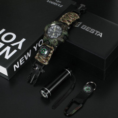 Годинник чоловічий наручний з компасом BESTA Box Military Light Камуфляж (2446957429) Городок