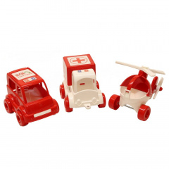 Набір машинок Kid cars Швидка Wader (39549) Костопіль