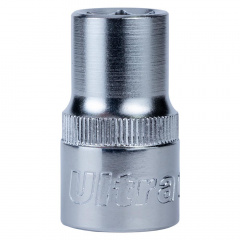 Насадка шестигранна коротка 1/2" 12мм CrV ULTRA (6070122) Червоноград