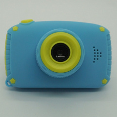 Дитяча Фотокамера Kids Funny Camera 3.0 Pro Протиударний Фотоапарат 12 Mpx Full HD 1920x1080P зйомка Синій + Карта пам'яті 16ГБ Королево