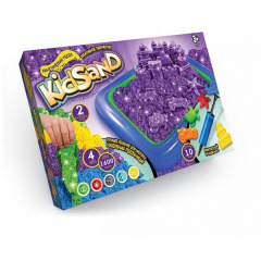 Комплект креативної творчості Danko Toys Кінетичний пісок KidSand (7450DTK) Ізюм