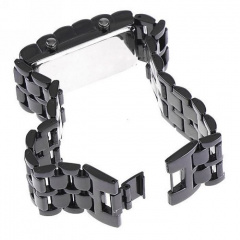 Годинник-браслет Led Watch Iron Samurai, Чорний з червоними світлодіодами ( IBW012BR ) Київ