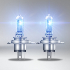 Комплект галогенових ламп Osram H4 Cool Blue Intense Next Gen 2 шт (64193CBN-HCB) Сарни