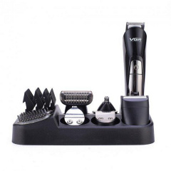 Тример акумуляторний багатофункціональний VGR V-012 6в1 5W Black-Grey (3_03125) Орехов
