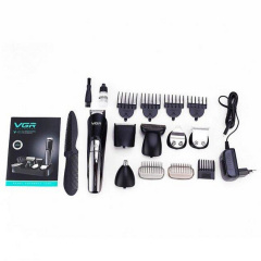 Тример акумуляторний багатофункціональний VGR V-012 6в1 5W Black-Grey (3_03125) Орехов
