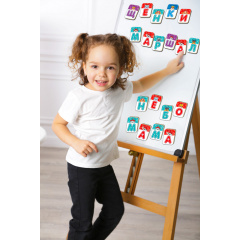 Дитячий набір магнітів Щенячий патруль "Абетка" Magdum ML4034-12 Талалаевка