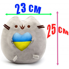 Комплект S&T М'яка іграшка Pusheen cat та Поильник-непроливайка Y5 (vol-10559) Акимовка