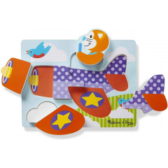 Перші дерев'яні пазли 4 в 1 Melissa&Doug "Транспорт" MD30133 Новомосковськ