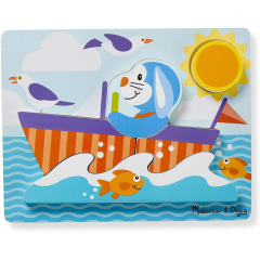 Перші дерев'яні пазли 4 в 1 Melissa&Doug "Транспорт" MD30133 Новомосковськ